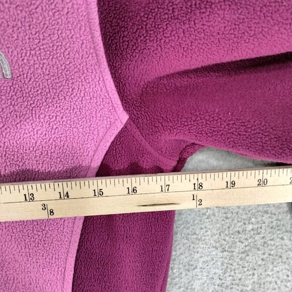 The North Face Full Zip Jacket Wmns S Fleece Pink Flash Dry Outdoor Lightweight - Picture 6 of 13